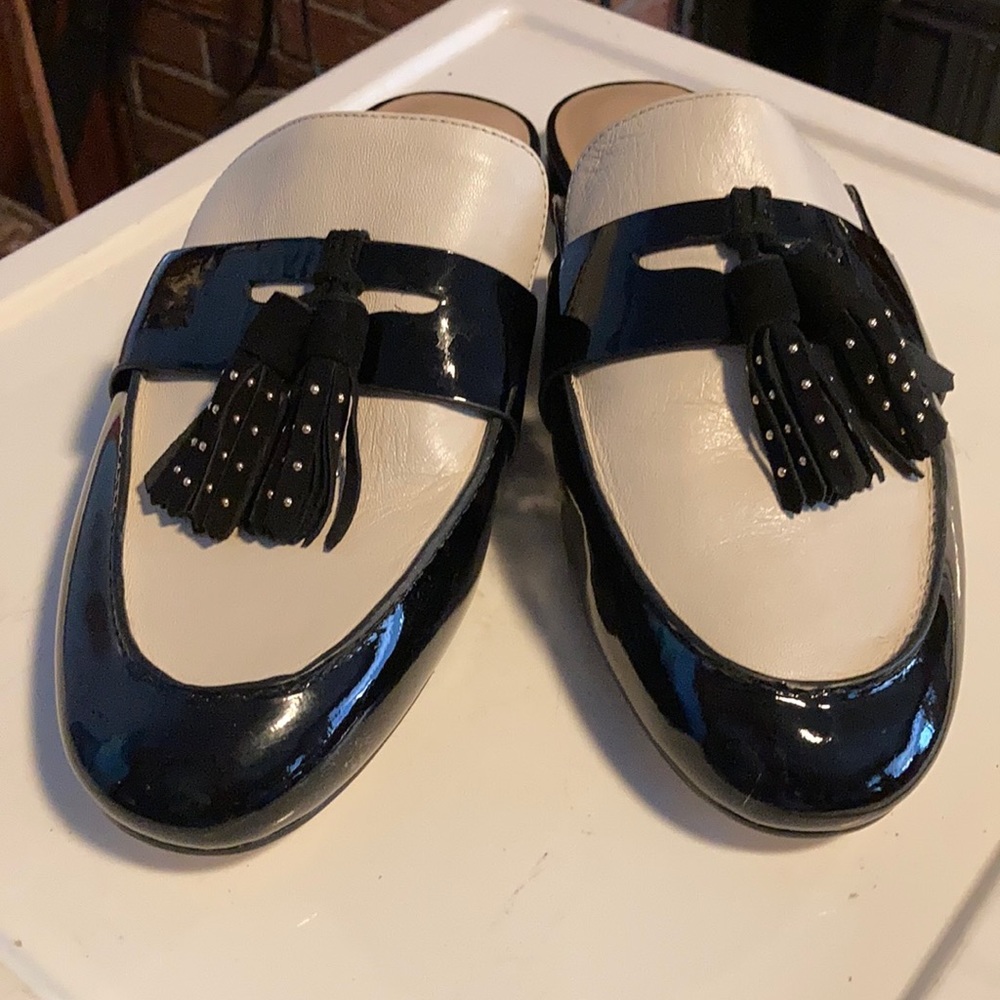 Lord & Taylor 424 Fifth Leather slip-On Shoes